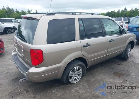 2004 Honda Pilot Ex-L from USA, damaged, VIN 2HKYF18684H541175